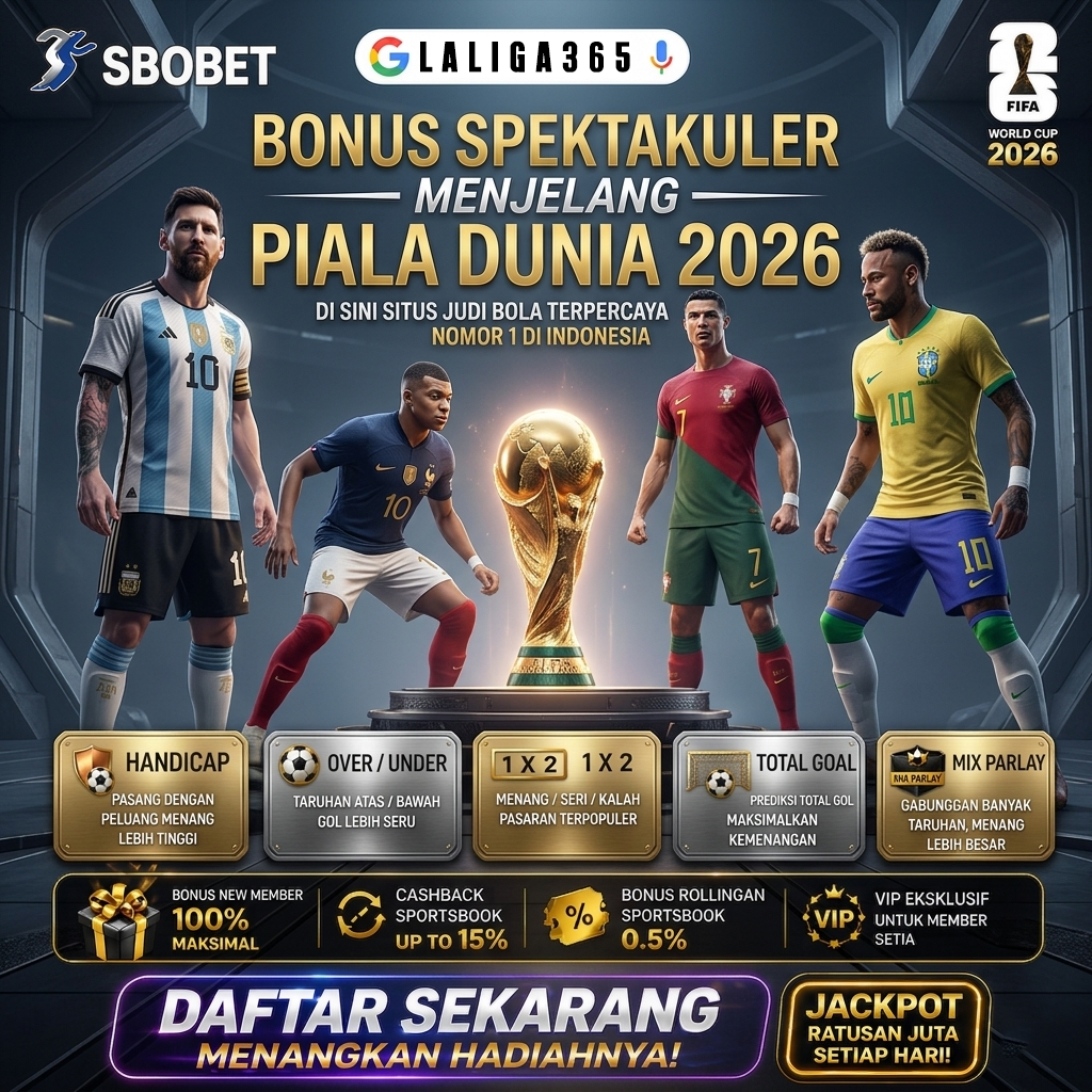 LALIGA365: Link Review Situs Judi Bola Parlay Agen SBOBET Resmi 2026